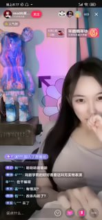 跳蛋 直播，有人刷礼物会引发跳蛋震动，美丽女主播都快受不了了～娇喘不断~